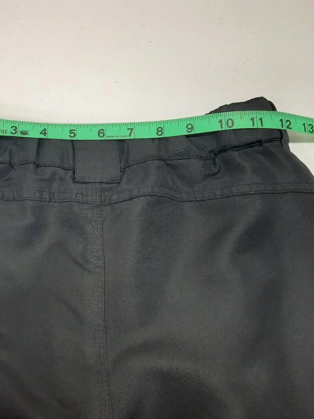 Cherokee Youth Medium 8/10 Black Snow Pants Insulated Ski Pants Reinforced Knees